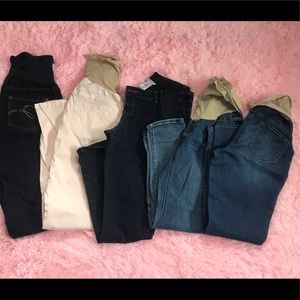 Maternity jeans size M (8) Bundle